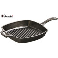 Pré-assaisonné Carré Carré Grill Pan, 10.25 pouces